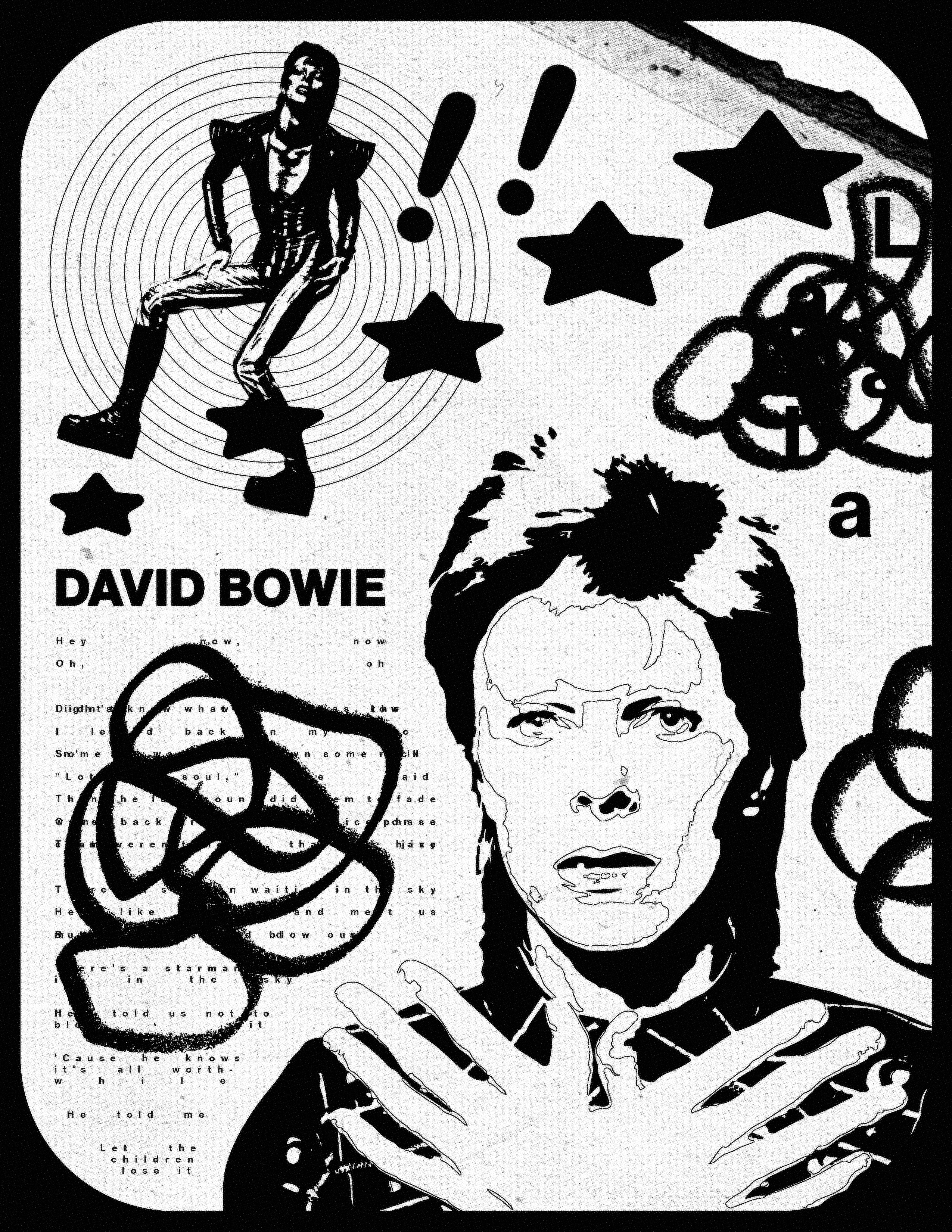 Bowie Poster